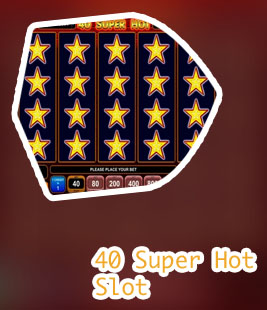 40 line super hot slot machine